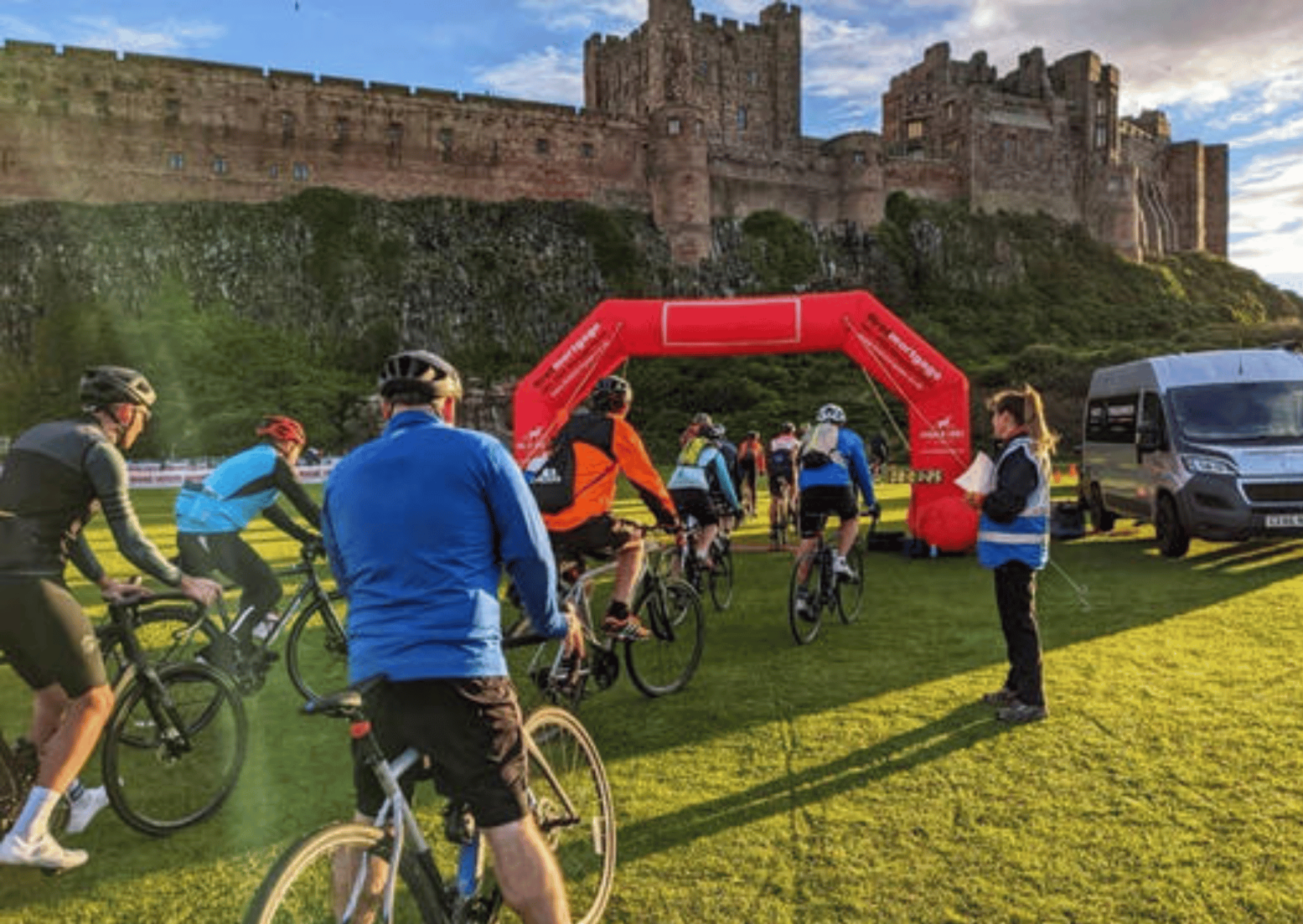 BAMBURGH CASTLE CYCLE SPORTIVE 2024 - 50km, 100km & 100 Mile